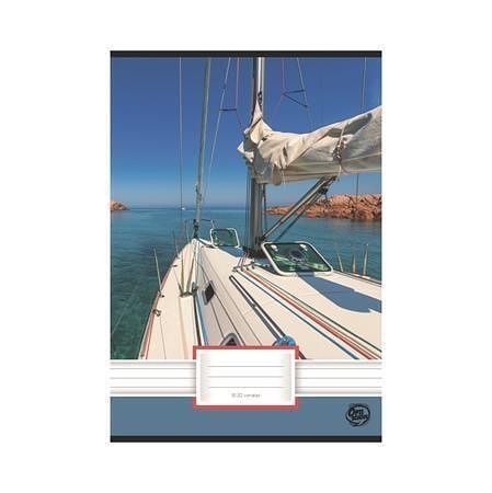 Sešit "Sailboat", 81-32, A4, linkovaný, 32 listů, OPTISCHOOL 27I8132-004