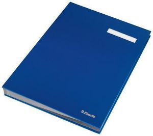 Podpisová kniha, modrá, karton, A4, 20 listů, ESSELTE 621063