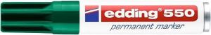 Permanentní popisovač "550", zelená, 3-4 mm, kuželový hrot, EDDING 4-550004