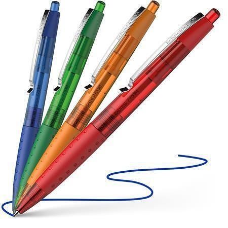 Kuličkové pero "Loox", mix barev, 0,5mm, stiskací mechanismus, SCHNEIDER- 20 kusů