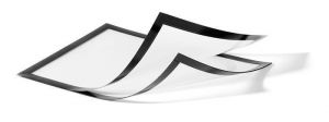 Prezentační rám "DURAFRAME MAGNETIC PLUS", černá, A4, magnetický, 2 ks, DURABLE 498501
