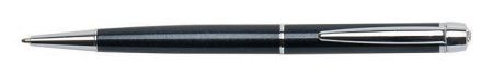 Kuličkové pero "Lille Pen", černá, bílý krystal SWAROVSKI®, 13 cm, ART CRYSTELLA® 1805XGL0