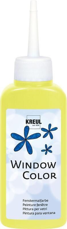 Barva na sklo Window Color, Fluorescent Yellow, 80ml, KREUL