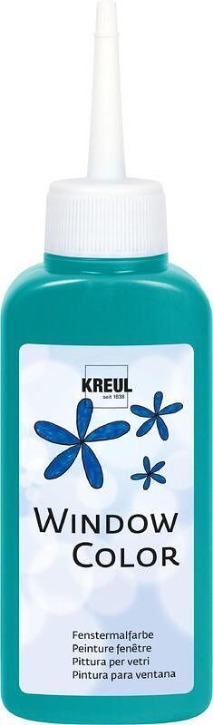Barva na sklo Window Color, Turquoise, 80ml, KREUL