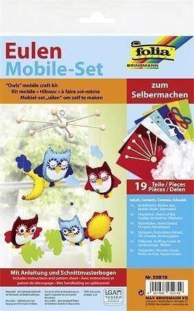 Creative craft set, hanging decoration, FOLIA, owl