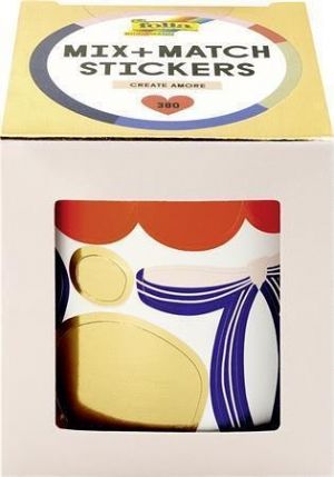Samolepky "Mix + Match", středomořské motivy, v roli, 380 ks, FOLIA 27403