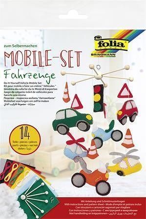 Creative craft kit, hanging decoration, FOLIA, vehicles