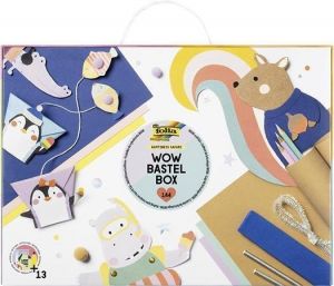 Creative craft set, 144 pieces, FOLIA "Wow", safari
