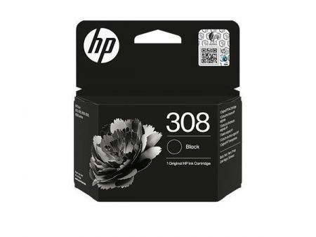 7FP21UE Inkoustová cartridge HP 308, do tiskárny Deskjet 2900, Envy 6110e, černá, 160 stra