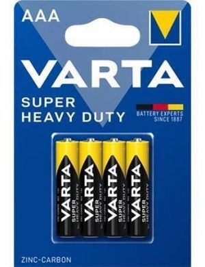 Baterie "Super Heavy Duty", AAA, 4 ks, VARTA 2003101414