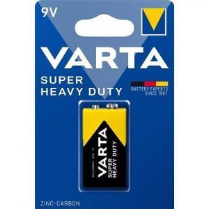 Baterie "Super Heavy Duty", 9V, 1 ks, VARTA 2022101411