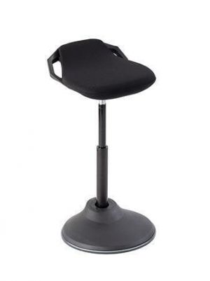 Stolička "Flexy", černá, ergonomická, ALBA MHFLEXY N