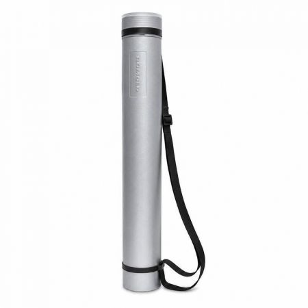 Tubus Premium, teleskopický, 80 × 600–1000 mm, PE/PP, stříbrná, RUMOLD