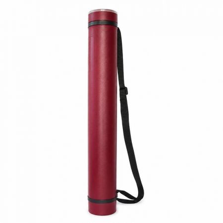 Tubus Premium, teleskopický, 80 × 600–1000 mm, PE/PP, červená, RUMOLD