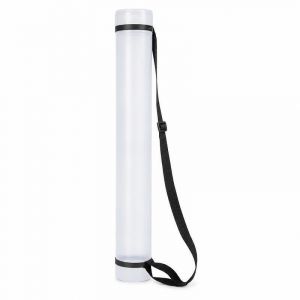 Tubus Premium, teleskopický, 80 × 600–1000 mm, PE/PP, transparent.bílá, RUMOLD