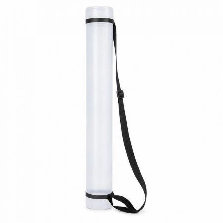 Tubus Premium, teleskopický, 80 × 600–1000 mm, PE/PP, transparent.bílá, RUMOLD