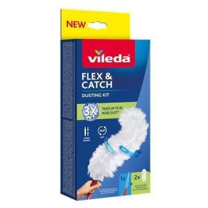Prachovka "Flex&Catch", krátká rukojeť, VILEDA