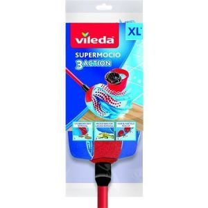 Mop na podlahu "Supermocio 3 Action", mikrovlákno, XL, sada, VILEDA F1150V