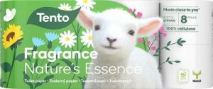 Toaletní papír "Nature`s Essence", 8 rolí, 3-vrstvý, TENTO 233409