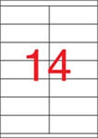 Etiketa, ILC, 105 x 40 mm, 7000 ks/bal., APLI 01786 - 500 listů