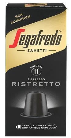 Kávové kapsle "Ristretto", kompatibilní s Nespresso, 10 ks, SEGAFREDO 2603