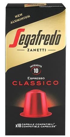 Kávové kapsle "Classico", kompatibilní s Nespresso, 10 ks, SEGAFREDO 2601