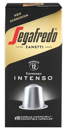 Kávové kapsle "Intenso", kompatibilní s Nespresso, 10 ks, SEGAFREDO 2602