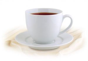 Čajový set, porcelánový, 38 cl, ROTBERG "Basic", bílý