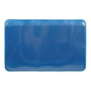 Logistická kapsa, modrá, magnetická, 100 x 60 mm, PVC, DJOIS F200055 - 50 kusů