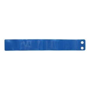 Logistická kapsa na krajní nohu palety, modrá, 75x100x145 mm, PVC, 50 ks/balení, DJOIS F20