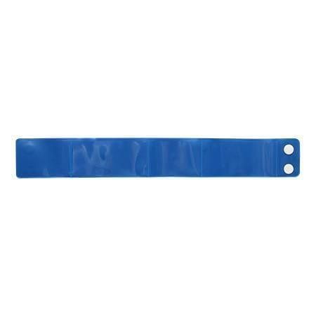 Logistická kapsa na krajní nohu palety, modrá, 75x100x145 mm, PVC, 50 ks/balení, DJOIS F20