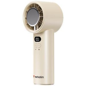 Ruční ventilátor "Cool’n’Go IceTouch", bílo-stříbrná, VERBTIM 32343