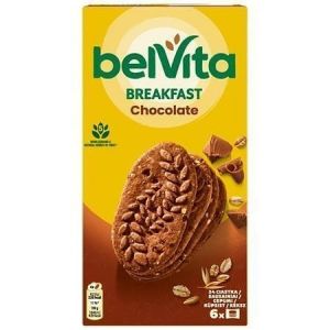 Sušenky "BREAKFAST", kakao, 6x 50 g, BELVITA 784589