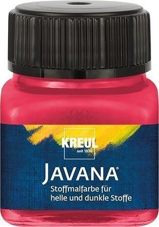 Barva na světlý a tmavý textil, třešňová, 20 ml, JAVANA, KREUL