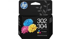 B82L1AE Inkoustová cartridge HP 302/304, do tiskárny Deskjet 2620, černá + barevná, 2 ks,