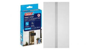 Síť proti hmyzu "Insect Stop", antracitová, 0,65 x 2,2 m, do dveří, na suchý zip, 2 ks, TE