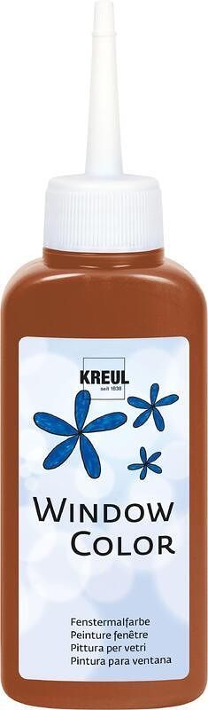 Barva na sklo Window Color, Light Brown, 80ml, KREUL