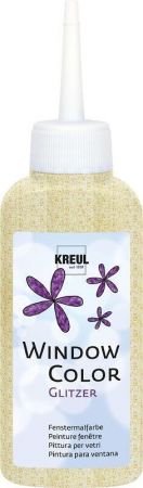 Barva na sklo Window Color, Glitter-Gold, 80ml, KREUL