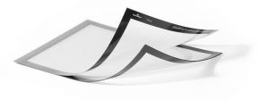Prezentační rám "DURAFRAME MAGNETIC PLUS", stříbrná, A4, magnetický, 2 ks, DURABLE 498523