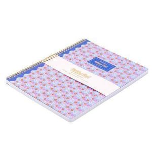Spirálový sešit "Floral Jotta Notebook", mix barev, A4+, linkovaný, 100 listů, PUKKA 2143-
