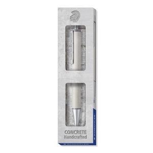 Kuličkové pero "Concrete", modrá, M, stiskací mechanismus, tělo z betonu, STAEDTLER 441CON