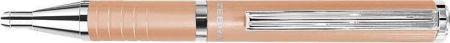 Kuličkové pero "SL-F1", modrá, 0,24 mm, teleskopické, kovové, broskvové tělo, ZEBRA 16374