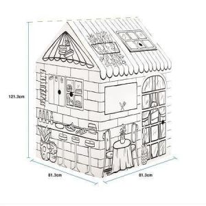 Malovací domeček, cukrárna a kavárna, velikost XL, FELLOWES 100053827
