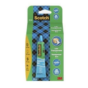 Univerzální lepidlo, transparentní, pro domácnost, 30 ml, 3M SCOTCH 7100290593