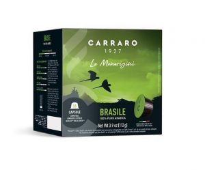 Kávové kapsle "Brasile", kompatibilní s Dolce Gusto, 16 ks, CARRARO CAR110