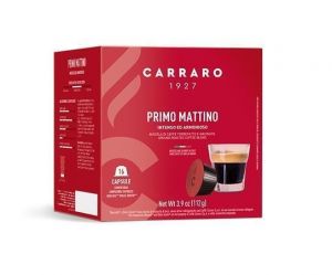 Kávové kapsle "Primo Mattino", kompatibilní s Dolce Gusto, 16 ks, CARRARO CAR100