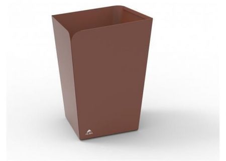 Odpadkový koš, terakota, kov, 18 l, ALBA ODCORB T