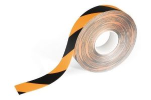 Bezpečnostní páska "DURALINE", žlutá-černá, 50 mm x 30 m, 0,5 mm, DURABLE 1021130