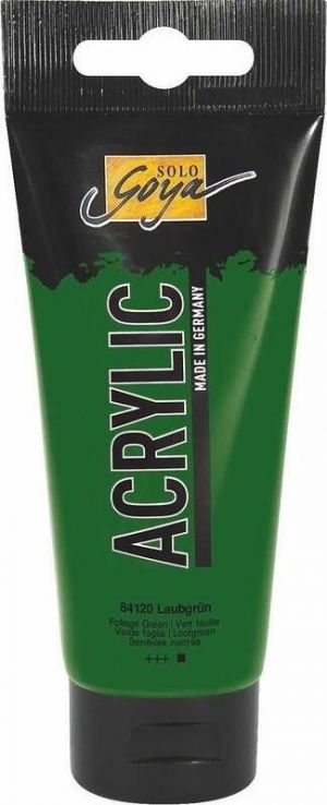 Akrylová barva "SOLO GOYA", Foliage Green, 100 ml v tubě, KREUL