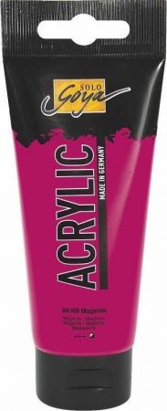 Akrylová barva "SOLO GOYA", Magenta, 100 ml v tubě, KREUL